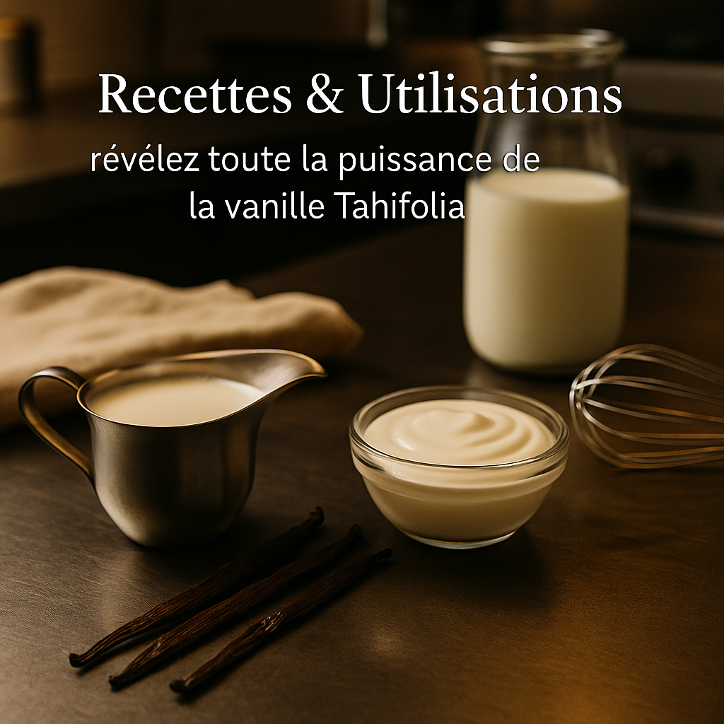 Recettes vanille Tahifolia - La Villa Michaëlla